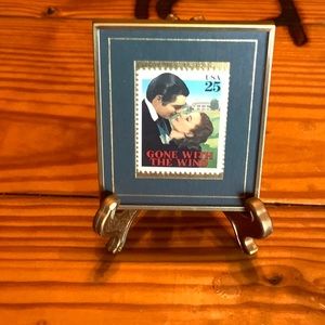 Gone With The Wind Stamp on easel